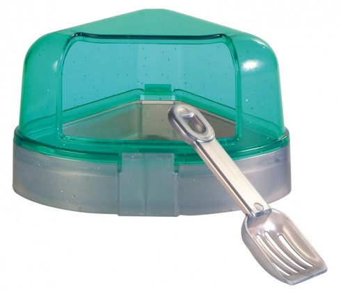 Toaleta cu acoperis si lopatica pentru hamsteri Trixie